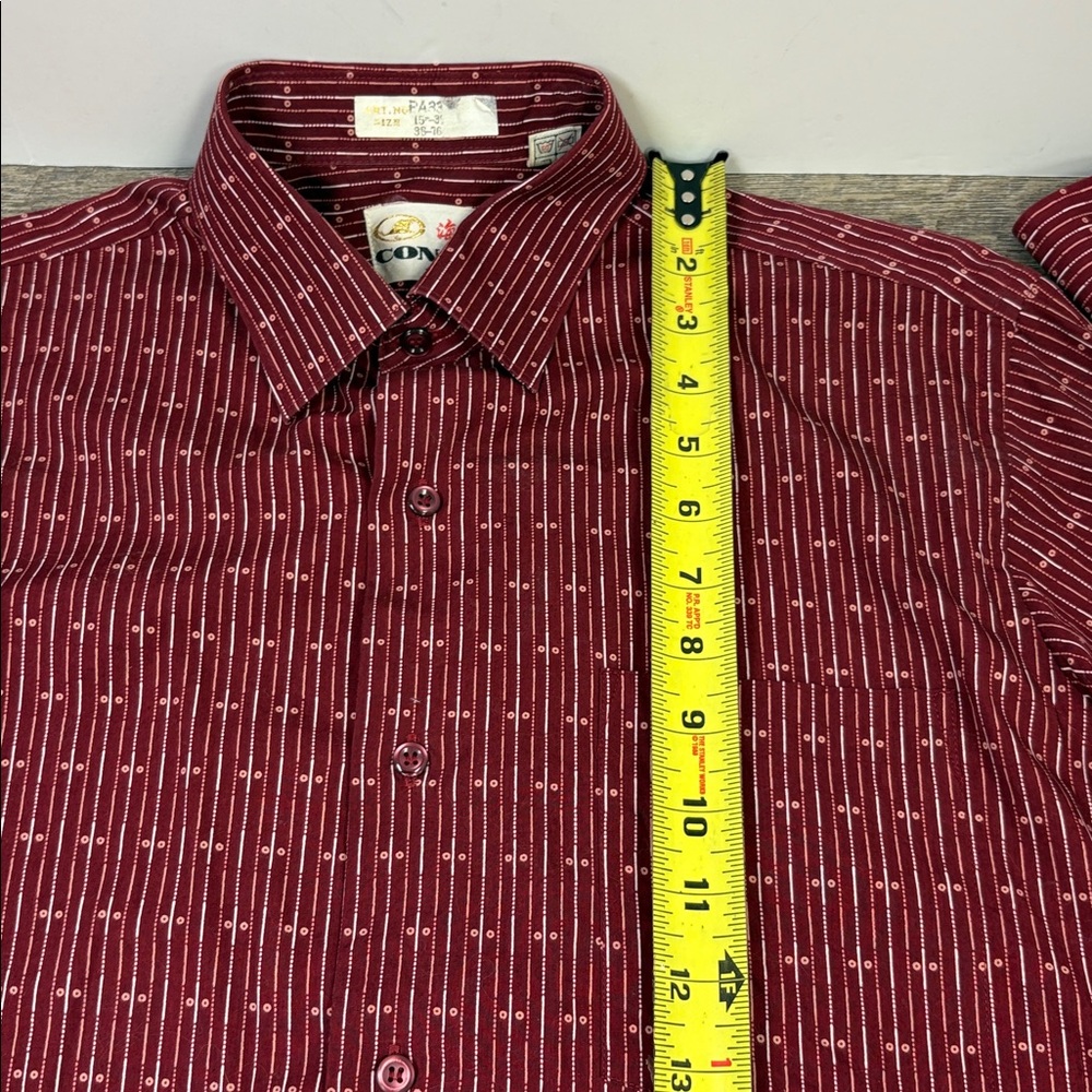 Vintage Conch Shanghai Button-Up Shirt – Men’s 15-31 (38-76) - Picture 6 of 8